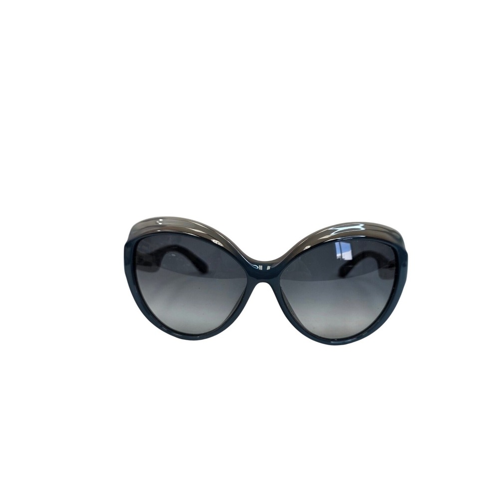 Salvatore Ferragamo SF228S Cat Eye Sunglasses Blue Gradient Lenses Made in Italy